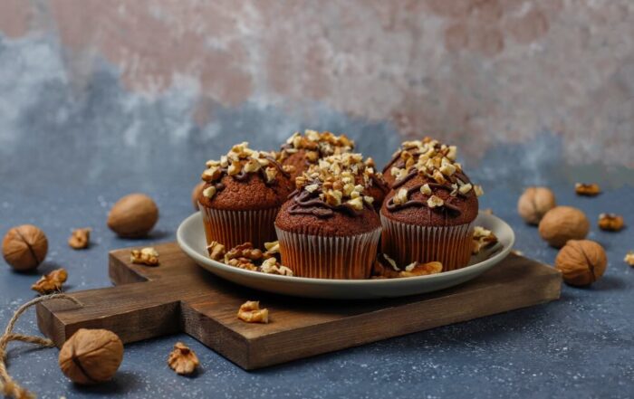 muffin nocciole chetogenici