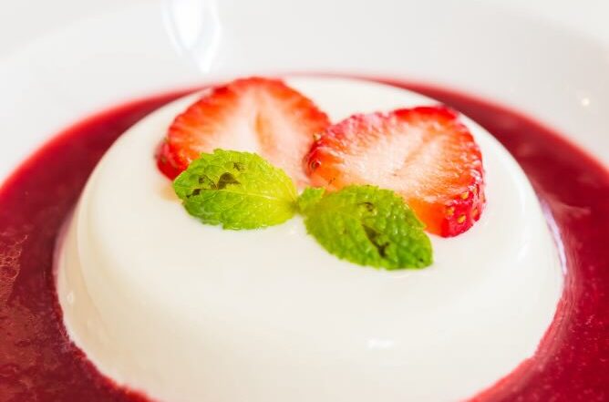 panna cotta chetogenica ricetta