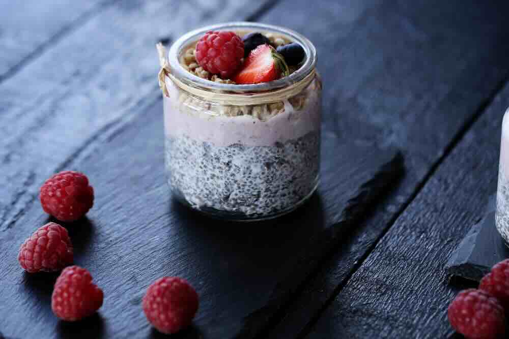 chia-pudding Chia pudding chetogenico: un dolce facile e veloce da preparare