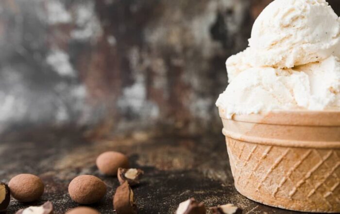 gelato keto alle mandorle