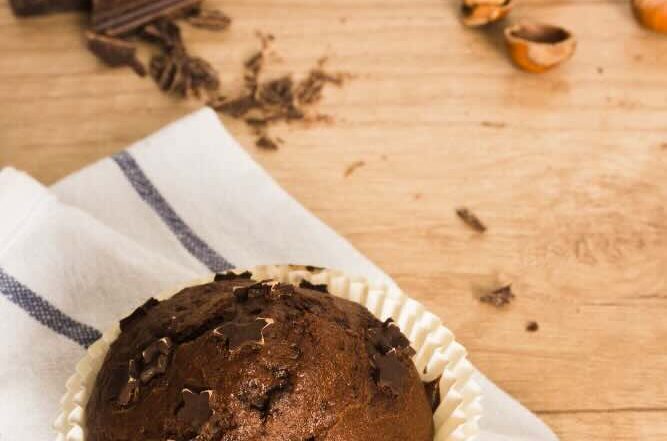muffin proteico gianduia