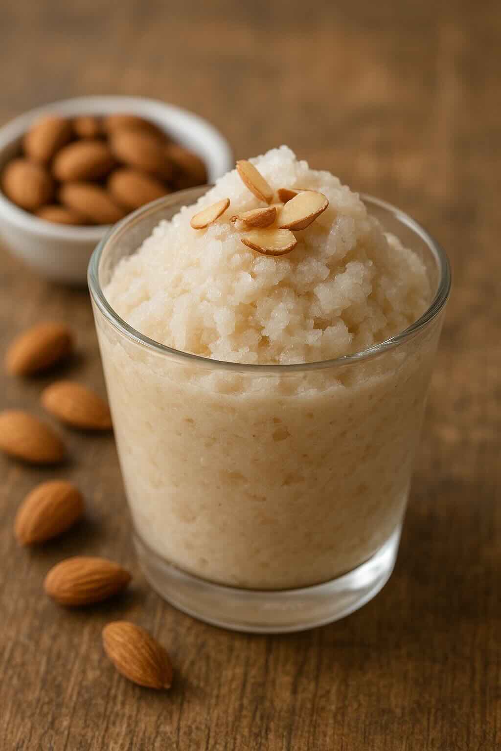 granita zero zuccheri alla mandorla