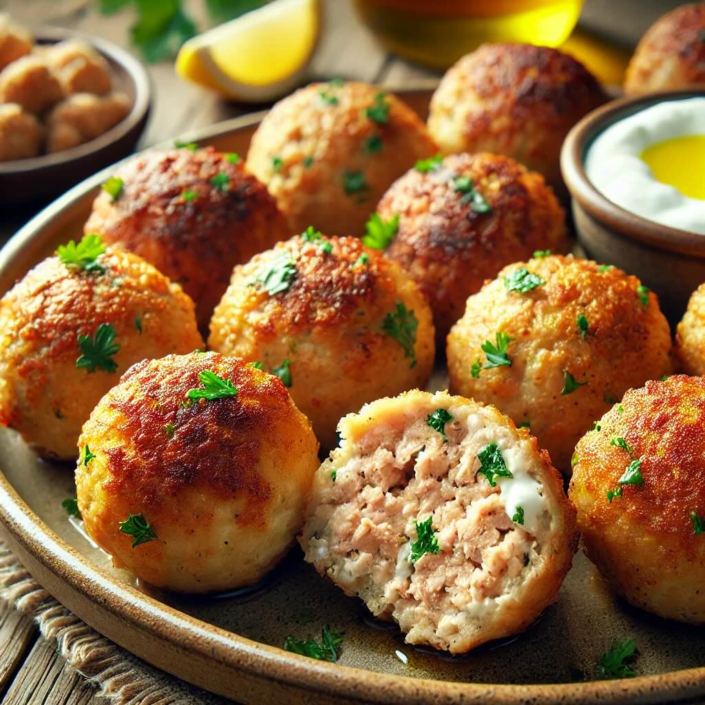 polpette low carb tonno e ricotta